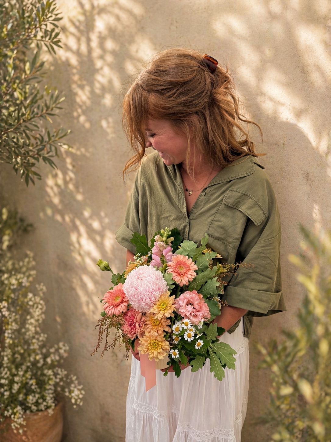 She is... Strong Vase Arrangement